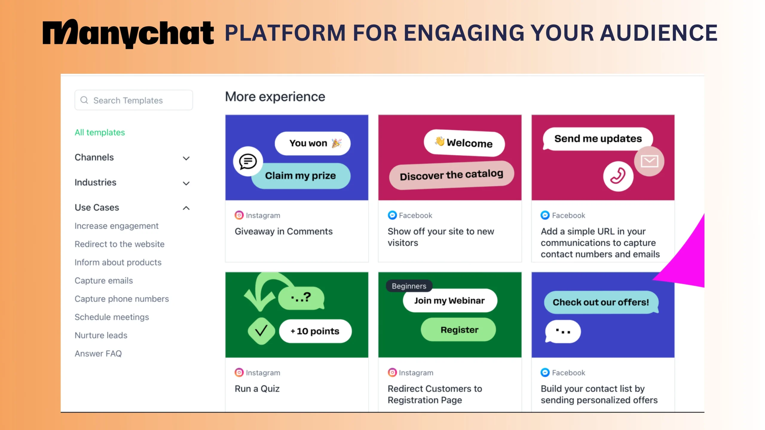 ManyChat: The Ultimate Platform for Engaging Your Audience in Social media